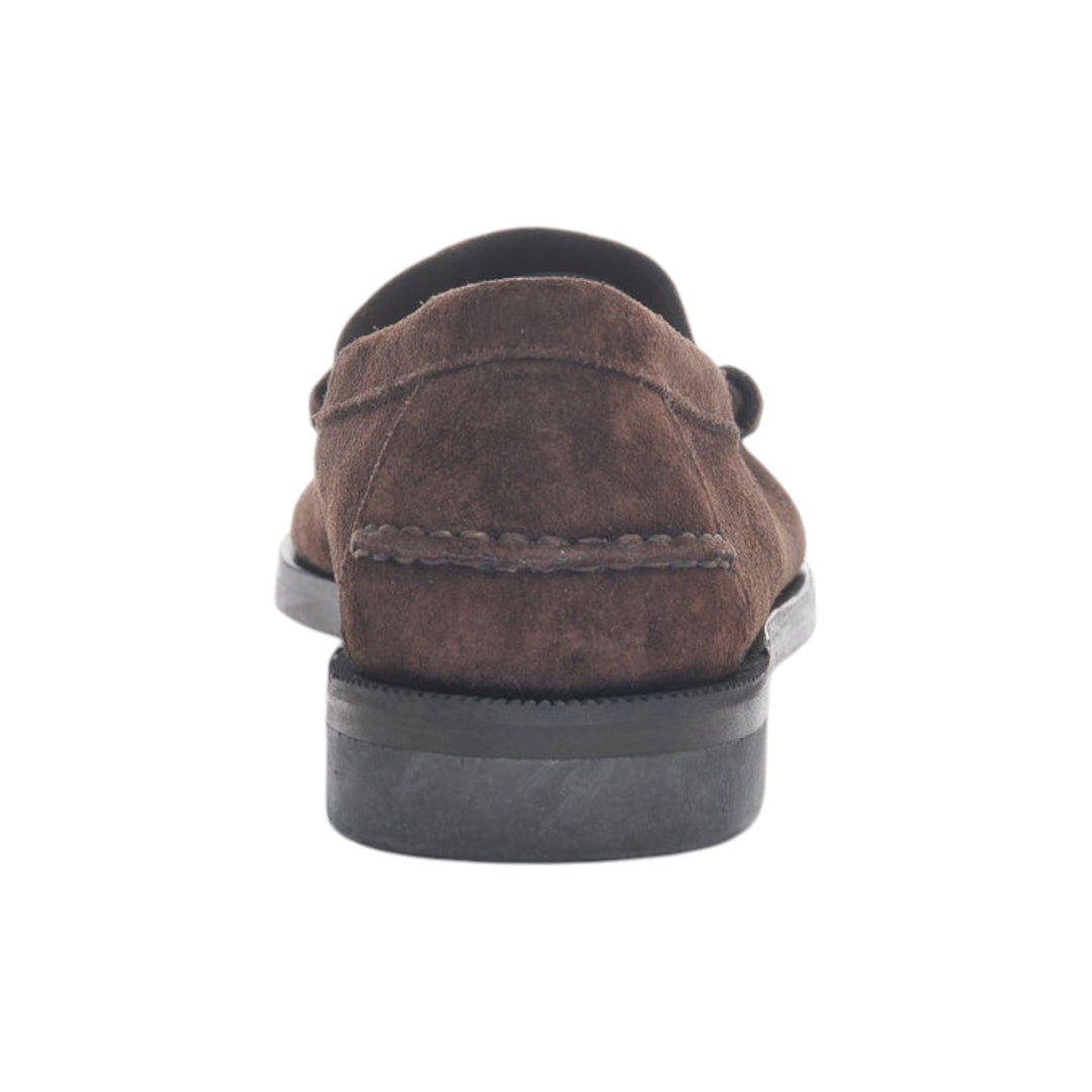 Mocasines para hombre de piel auténtica escamada GoodYear marrón
