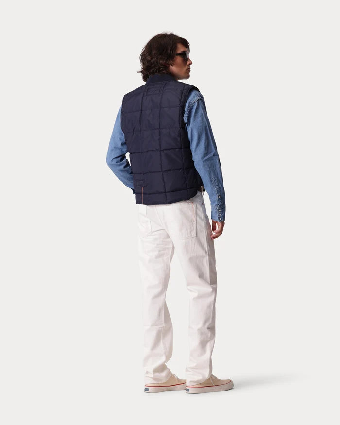 VEST1 chaleco en nylon azul.