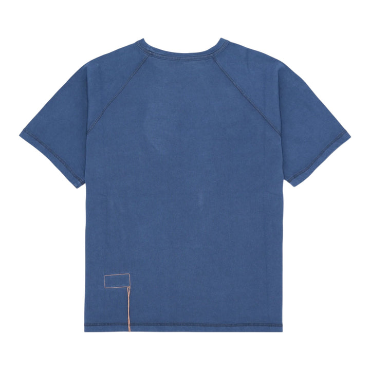 Vermont T-Shirt en jersey con bolsillo índigo