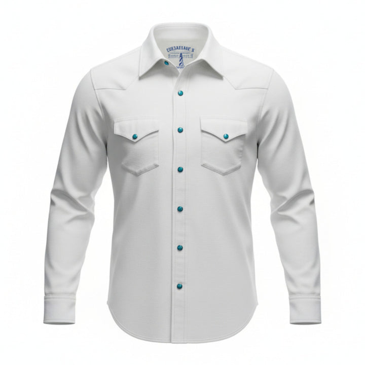 WESTERN OXFORD SHIRT BLANCO