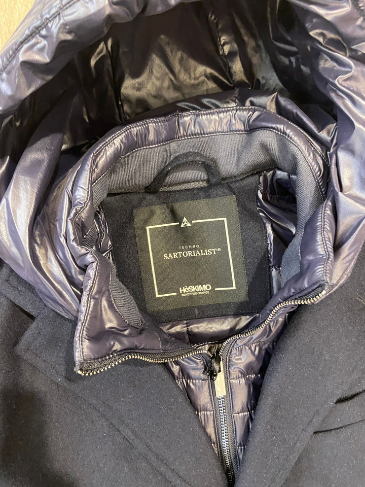 ABRIGO DE SASTRE DE Sarga AZUL