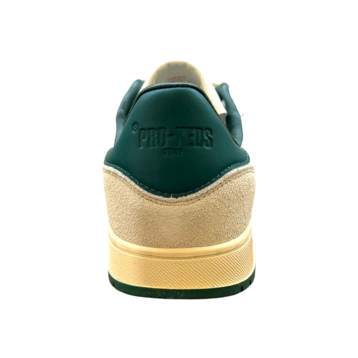 Field King en piel blanca y verde