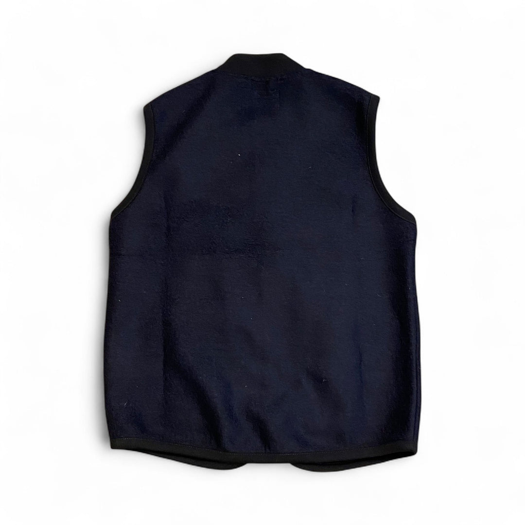 CHALECO DE LANA VEST WOLF AZUL