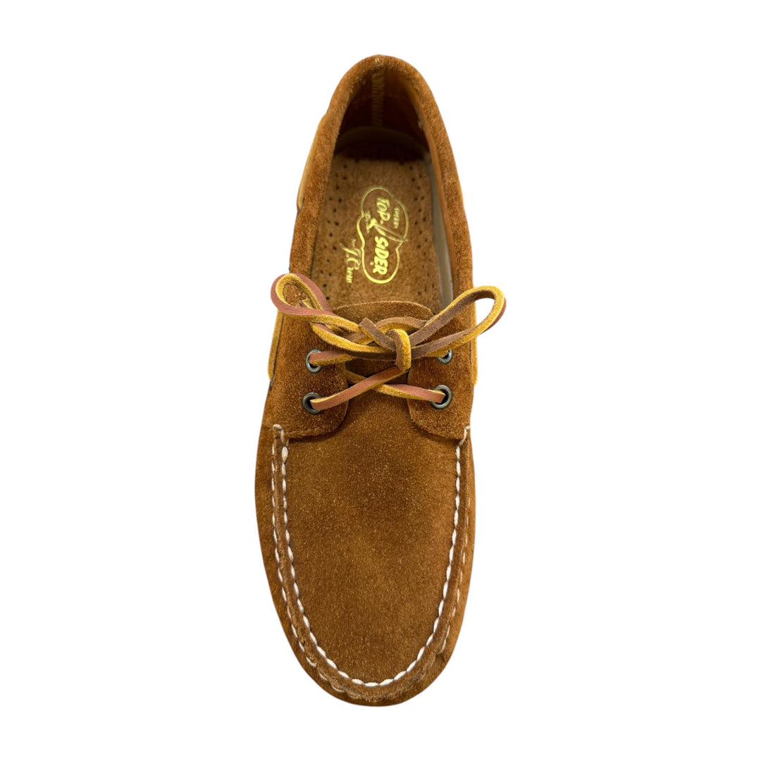 Mocasines auténticos originales Cloud J.Crew de ante marrón claro