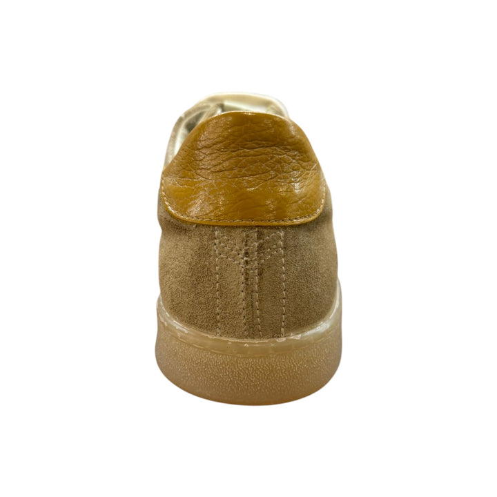 Zapatillas deportivas de ante auténtico beige-ocre