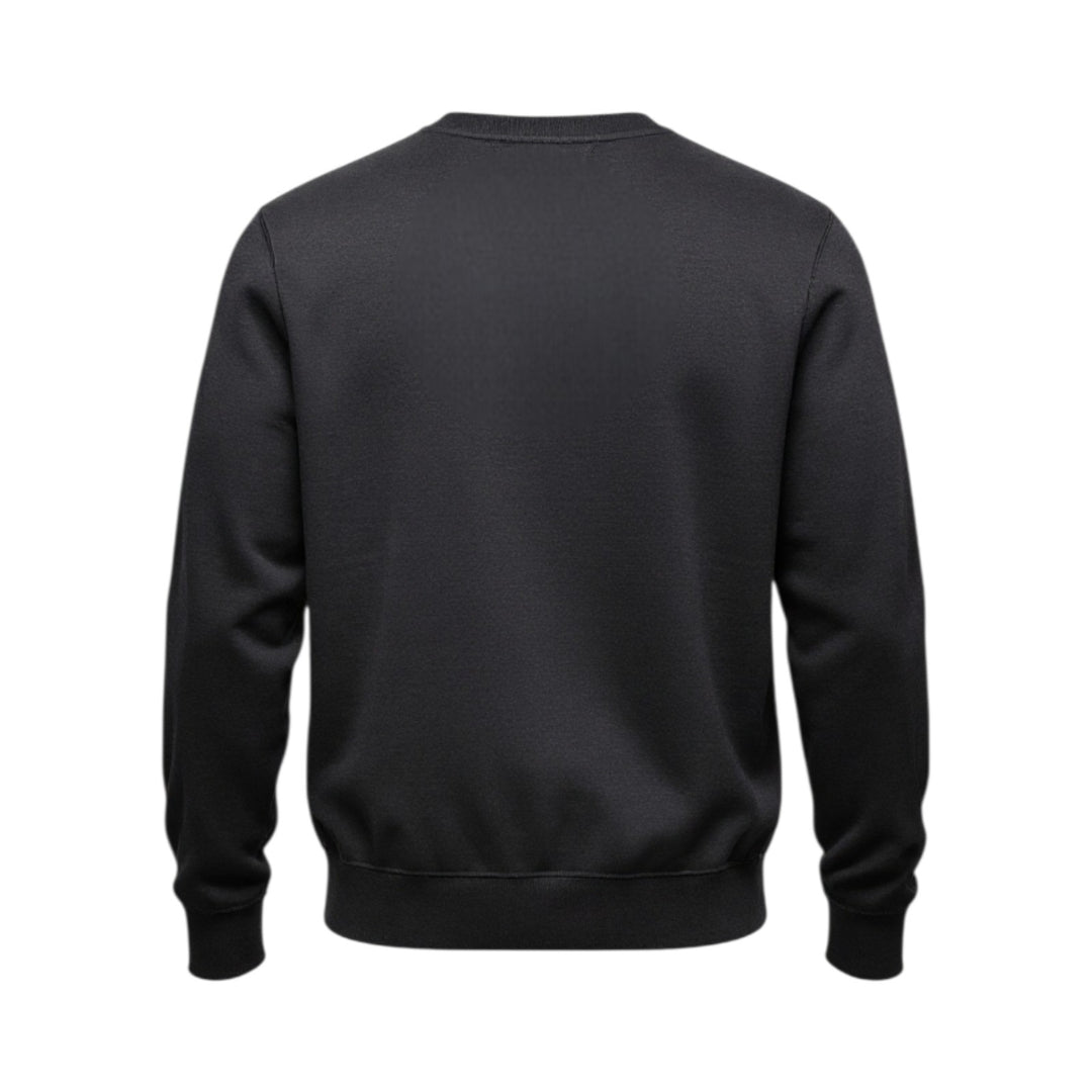 SUDADERA DE CUELLO REDONDO DE LANA VERMONT NEGRA