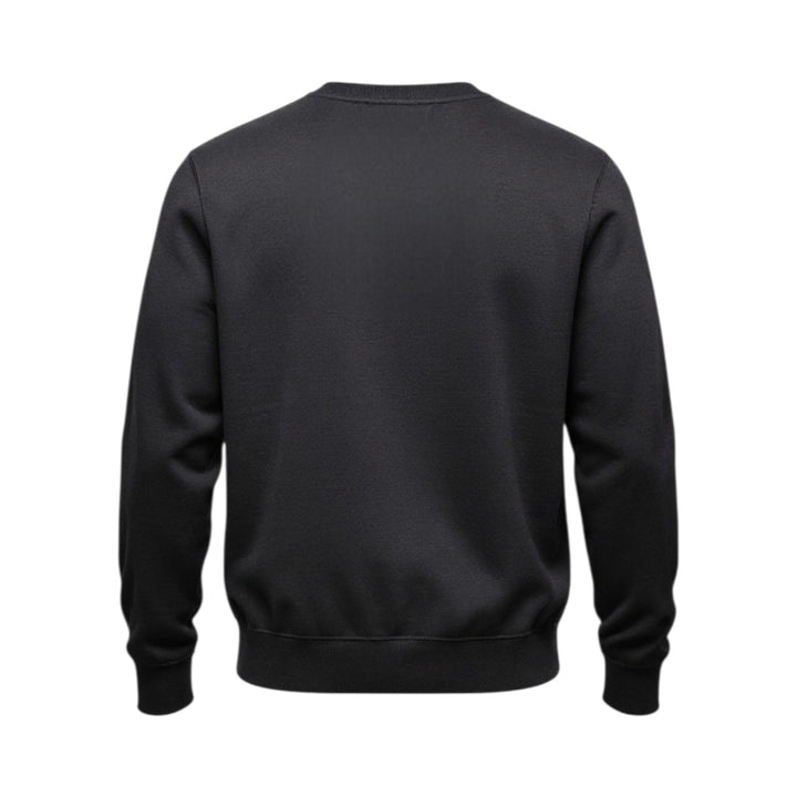 SUDADERA DE CUELLO REDONDO DE LANA VERMONT NEGRA