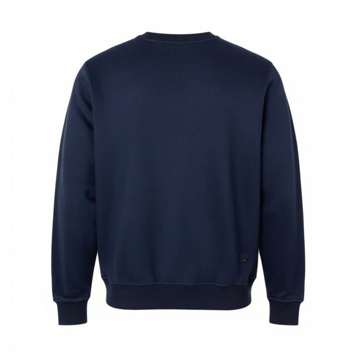 SUDADERA DE CUELLO REDONDO DE LANA VERMONT AZUL