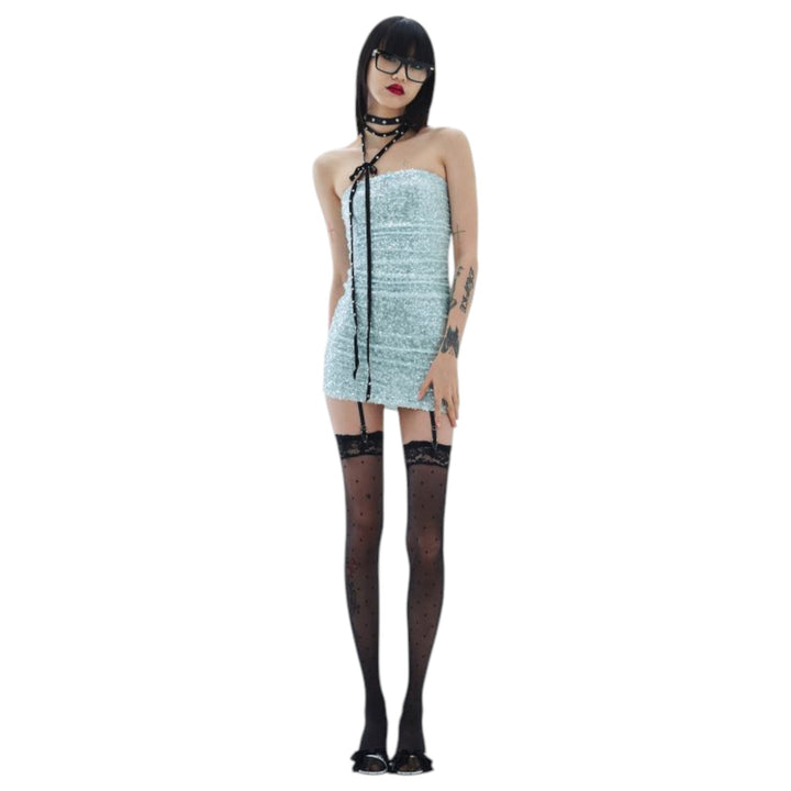 VESTIDO TUBE ROSA AGATHA