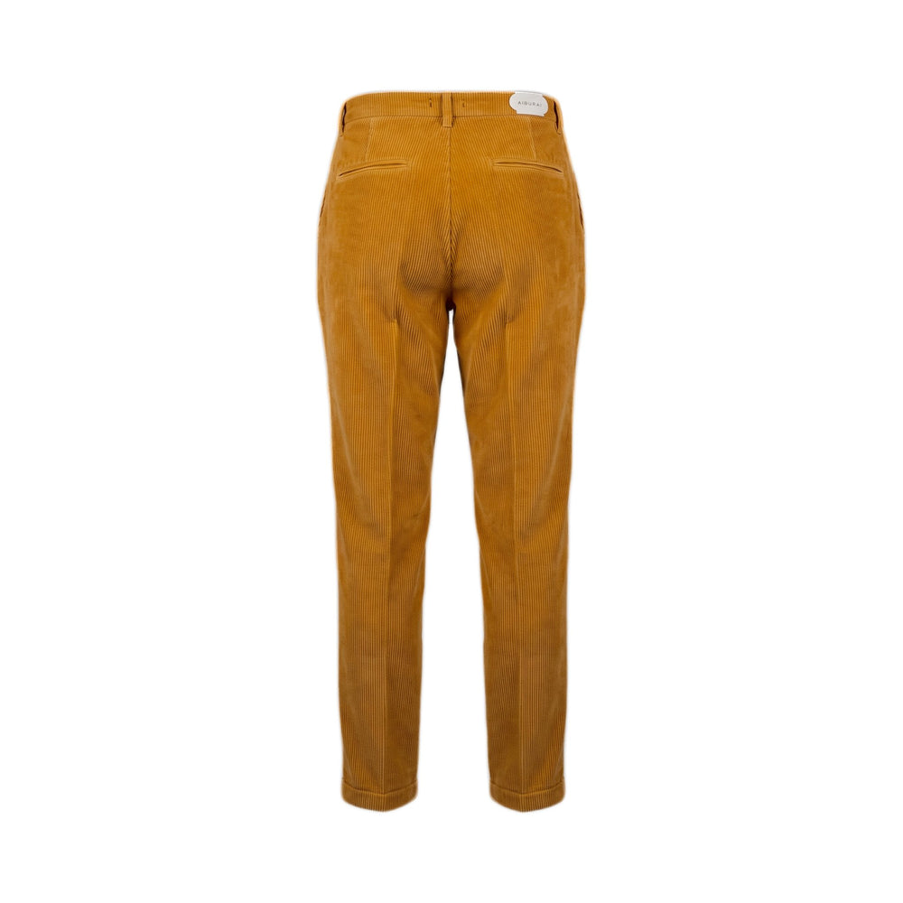 Aiburai PANTALONE URANO VELLUTO OCRA Beige - foto 2