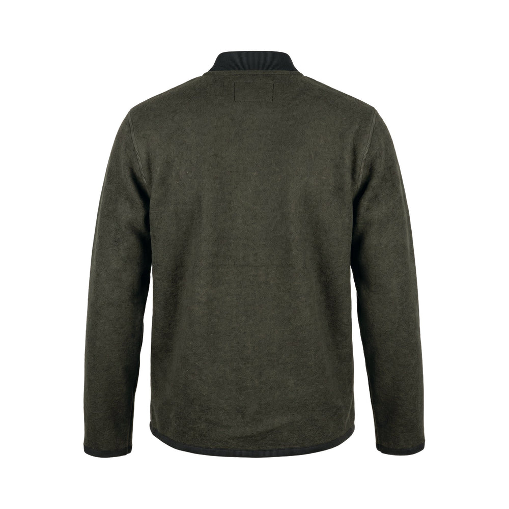 Bl'ker Vintage BOILED WOOL JACKET MOOSE GREEN Verde - foto 2