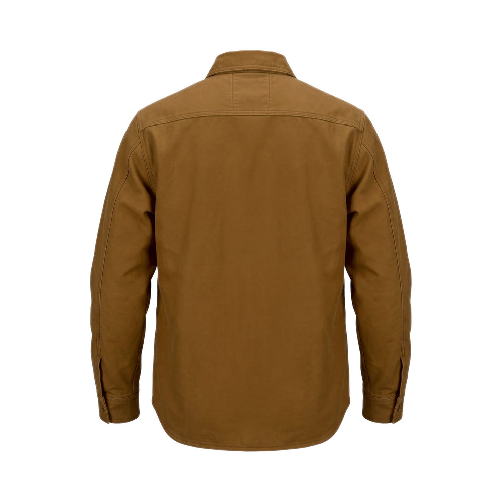 Bl'ker Vintage MOLESKINE SHIRT TRAPUNTA HUNTER KHAKY Beige - foto 2