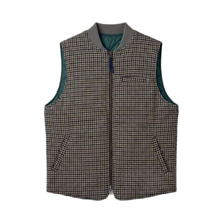 Bl'ker Vintage PIED DE POULE VEST REVERSIBILE OWL Multicolor - foto 1