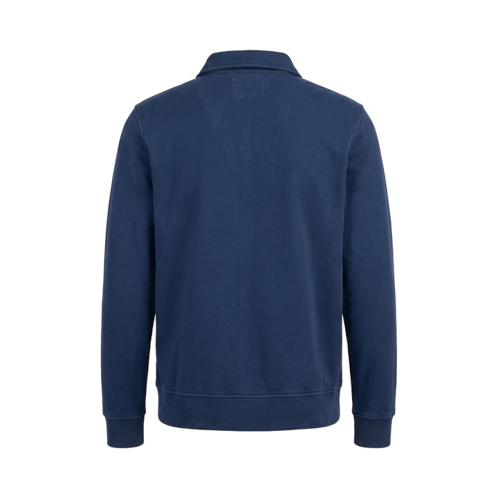 Bl'ker Vintage SWEATSHIRT HALF ZIP RUDGERS 24 HOURS NAVY Blu - foto 2