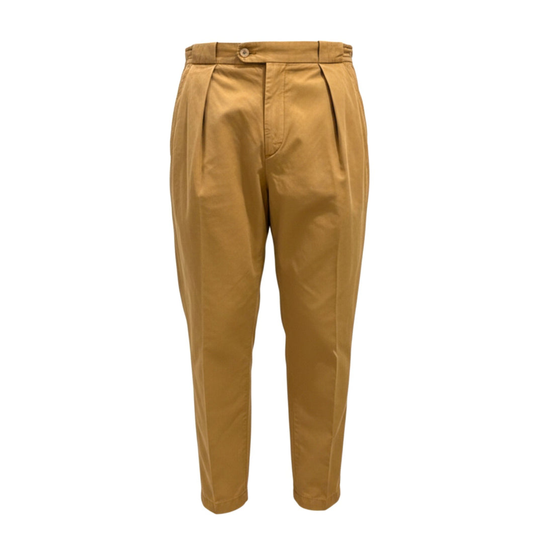 PANTALONES PORTOBELLO DE ALGODÓN COGNAC