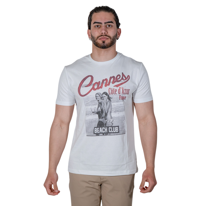 CAMISETA ESTAMPADA CANNES BLANCA