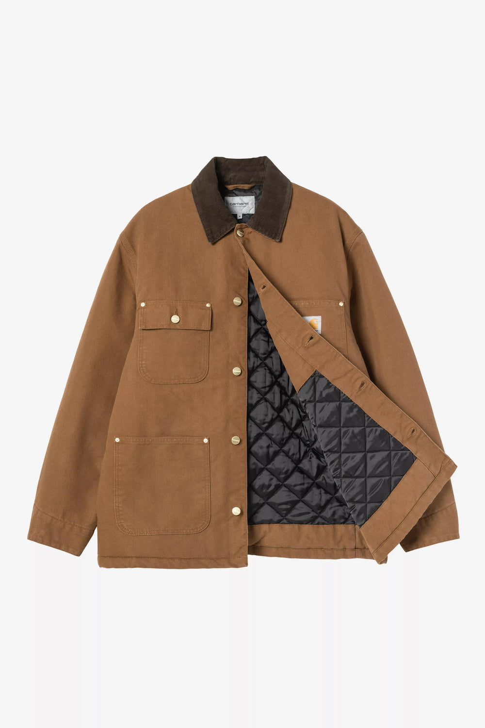 Carhartt Wip OG CHORE COAT WIP H BROWN/TABACCO RIGID Marrone - foto 2