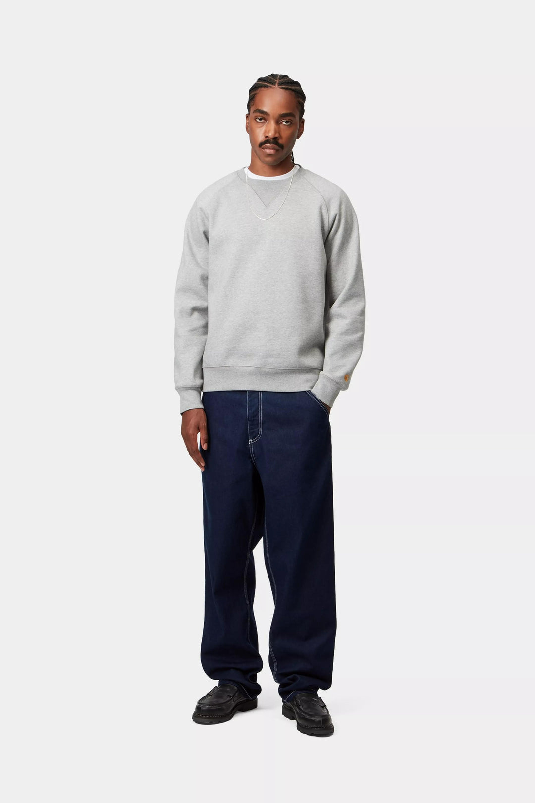 Carhartt Wip Simple Pant Blue one wash L32 Blu - foto 6