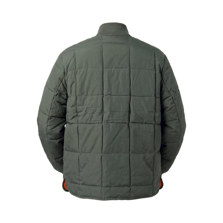 Chesapeake's DOWN JACKET LUMBERJACK HBT WAXED ARMY GREEN Verde - foto 2
