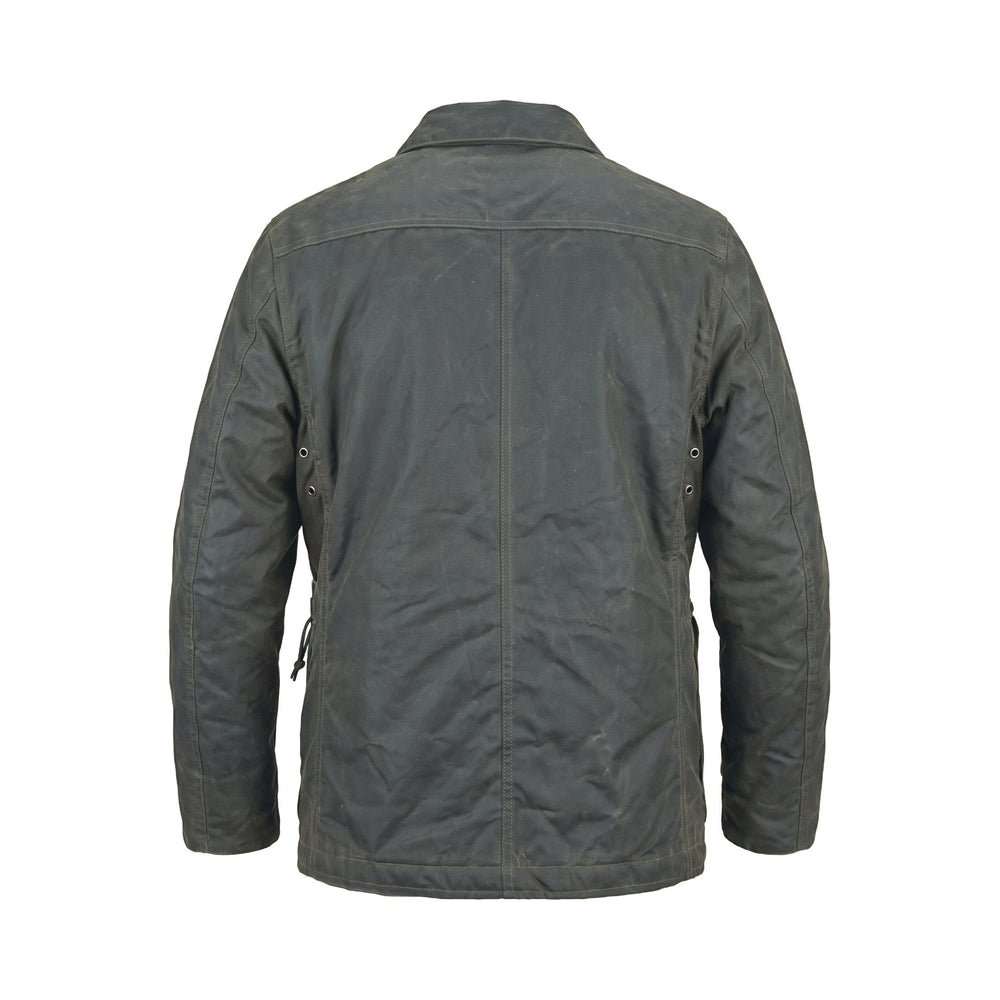 Chesapeake's FIREMAN JKT BEDFORD WAXED COTTON HS ARCHIVE GREEN Verde - foto 2