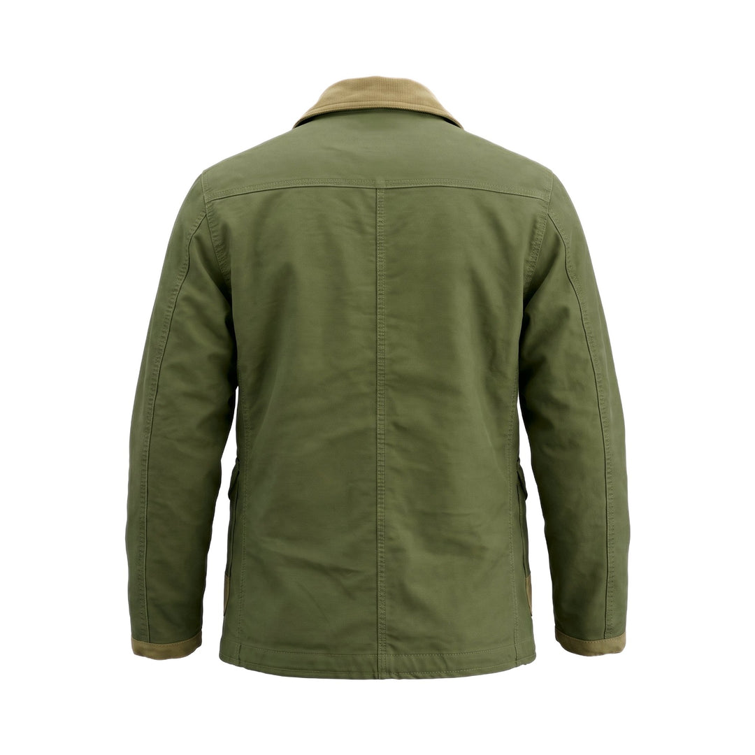 Chesapeake's FIREMAN JUNGLE CLOTH JKT BEDFORF MILITARY GREEN Verde - foto 2