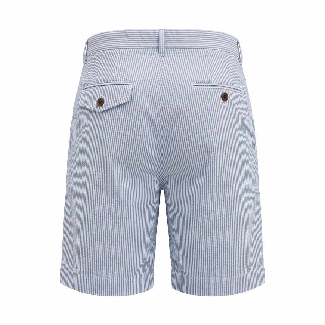 Chesapeake's Oxford Boat Short Nantucket Striped Sky Celeste - foto 2