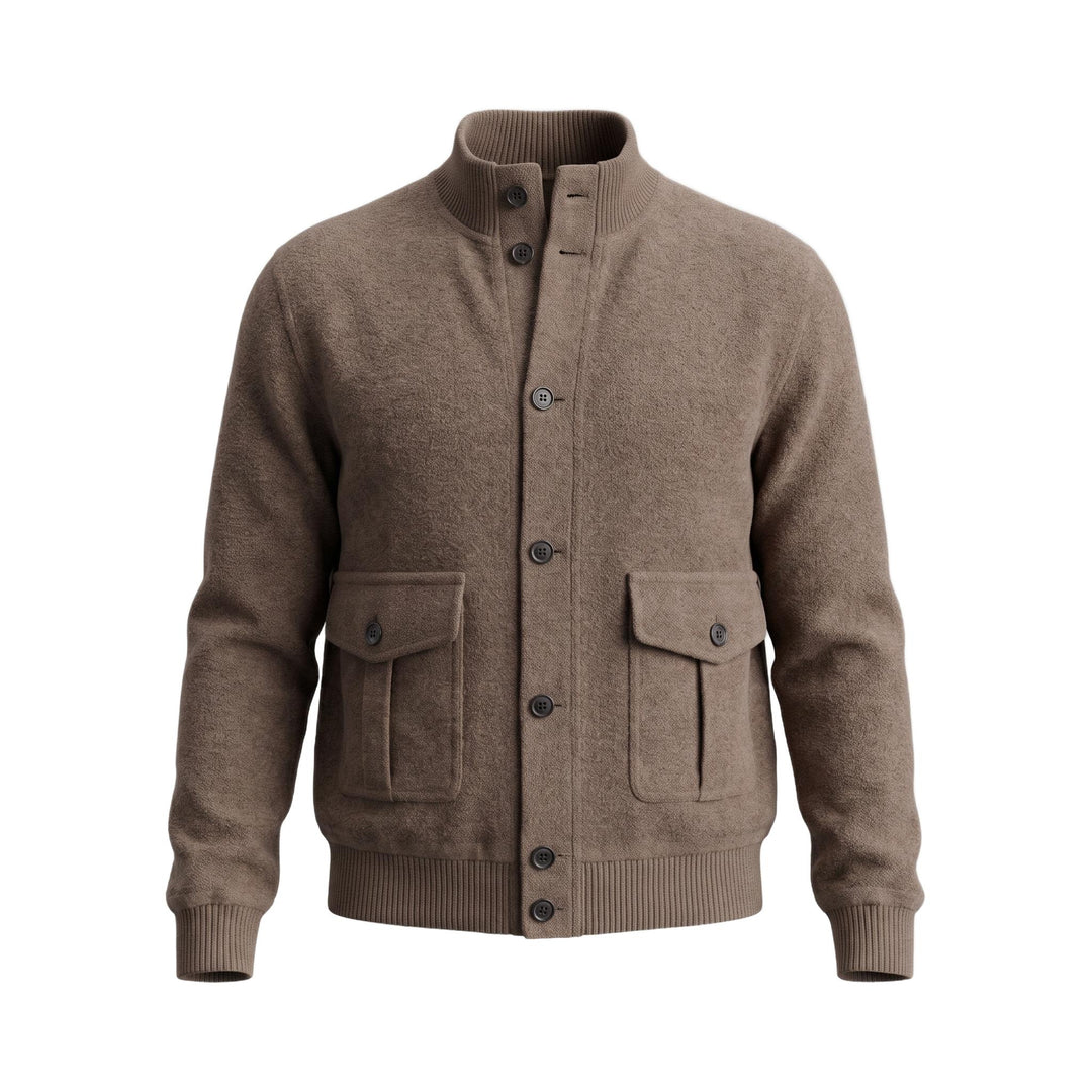 Circolo 1901 PILOT JACKET G.DYED LANA VERGINE RIVER GREEN Verde - foto 1