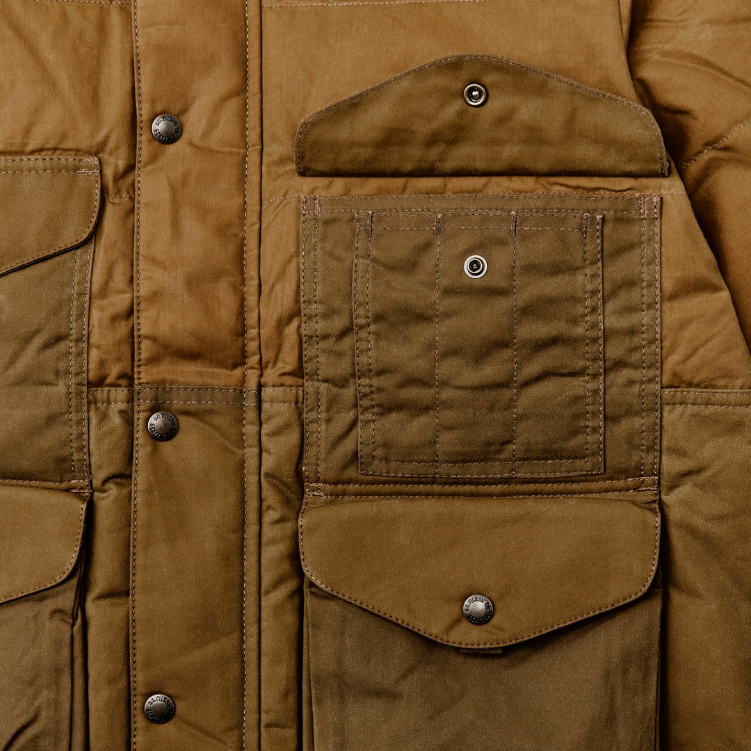 Filson Down Cruiser Jacket Dark Tan Marrone - foto 8