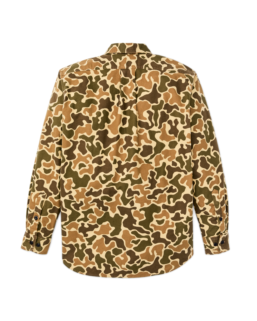 Filson Field Flannel Shirt Buckskin Camo Beige - foto 5