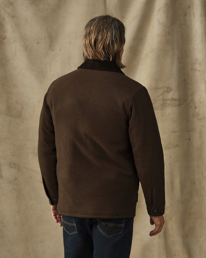 Filson Spokane Insulated Cruiser Beaver Brown Marrone - foto 2