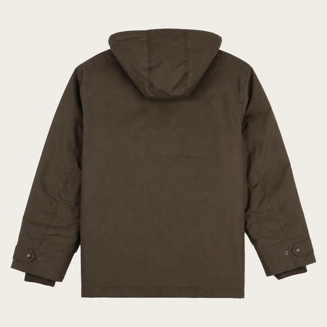 Filson Waxed Mountain Parka Otter Green Verde - foto 2