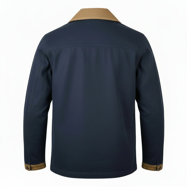 Fireman Canvas Lined Jkt Bedford Azul