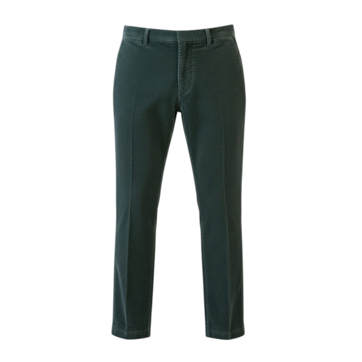 Pantalones cortos de terciopelo con bolsillos americanos, color verde