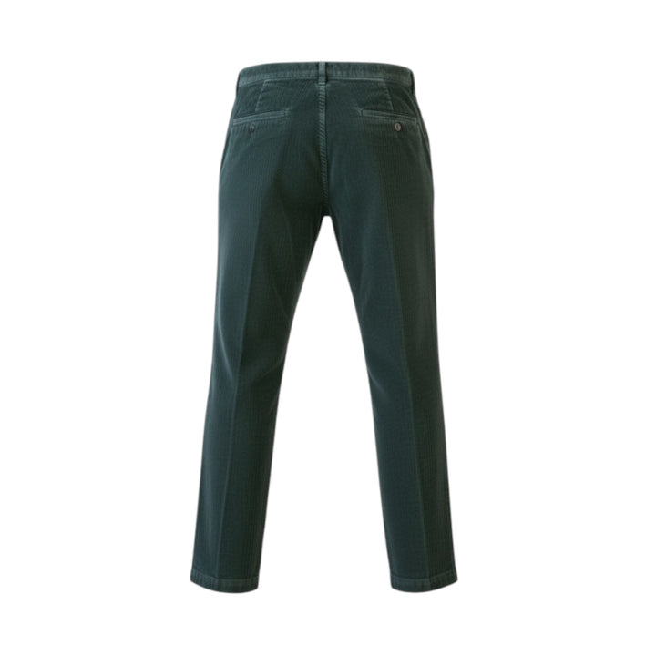 Pantalones cortos de terciopelo con bolsillos americanos, color verde