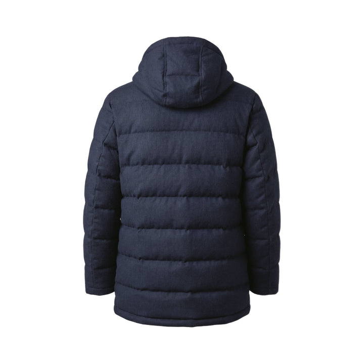 Heskimo LONG PARKA TRAP.CAPPUCCIO LANA BLUE Blu - foto 2