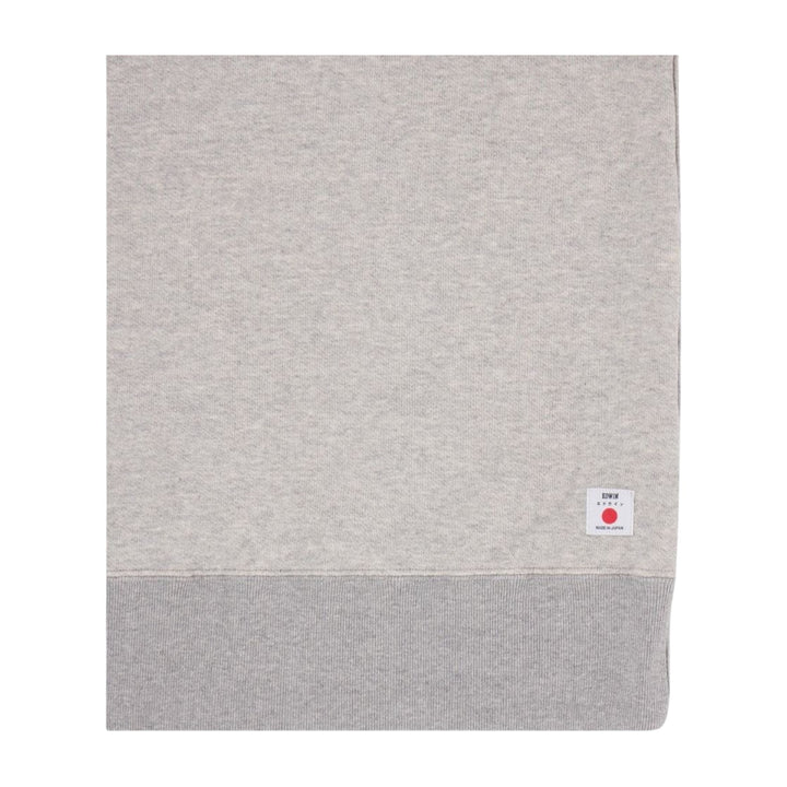 CAMISETA DE MANGA RAGLAN CREW JAPAN GRIS