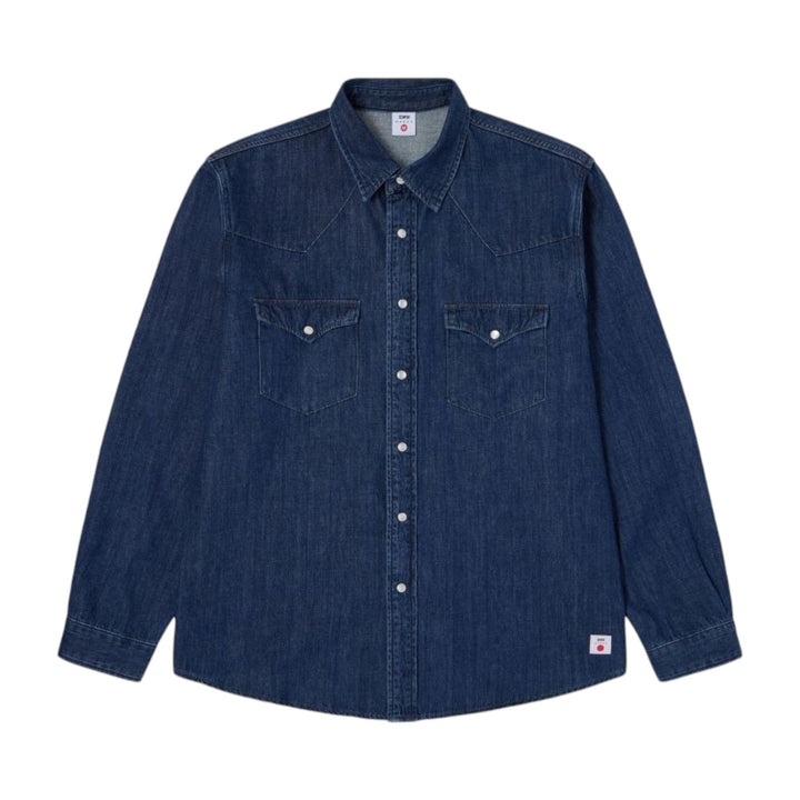 CAMISA WESTERN LS DARK USED