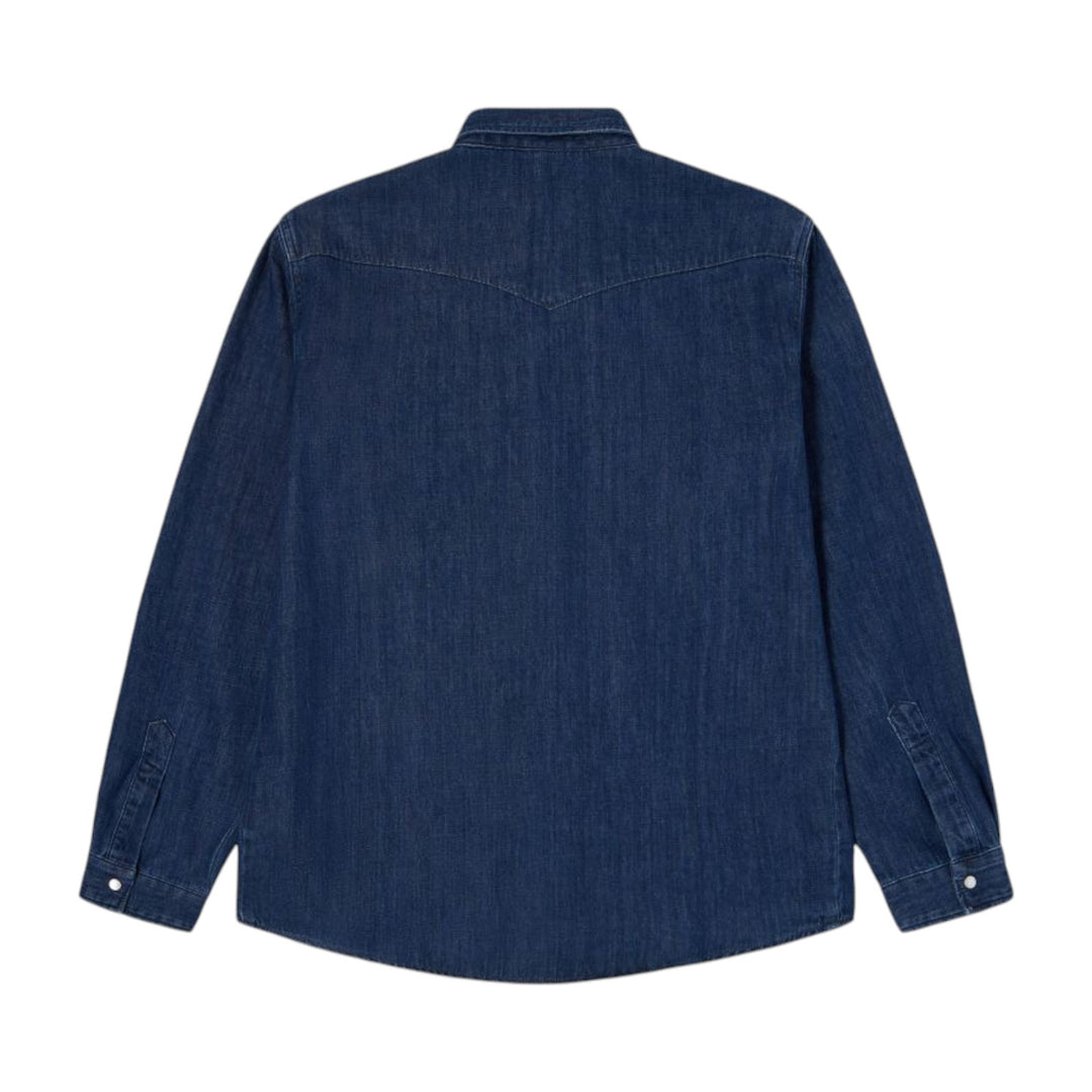 CAMISA WESTERN LS DARK USED