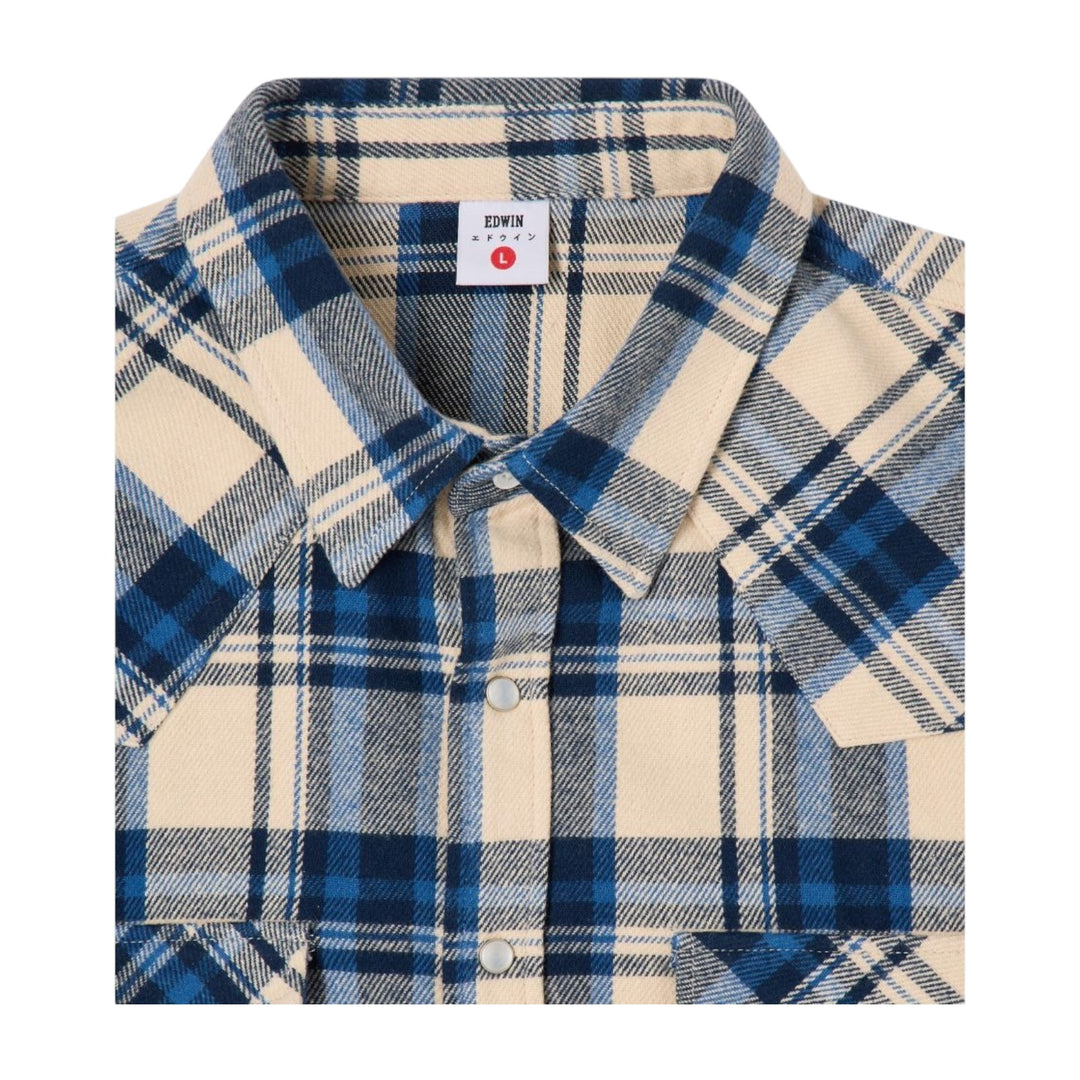 CAMISA WESTERN LS JAPAN AZUL MARINO / AZUL