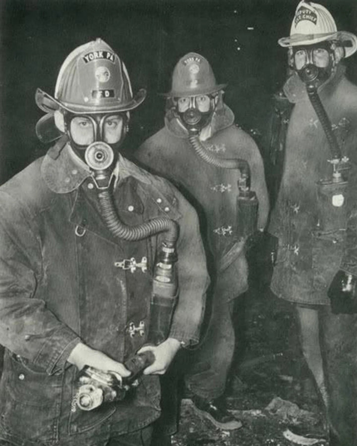 FIREMAN JUNGLE CLOTH JKT BEDFORD AZUL