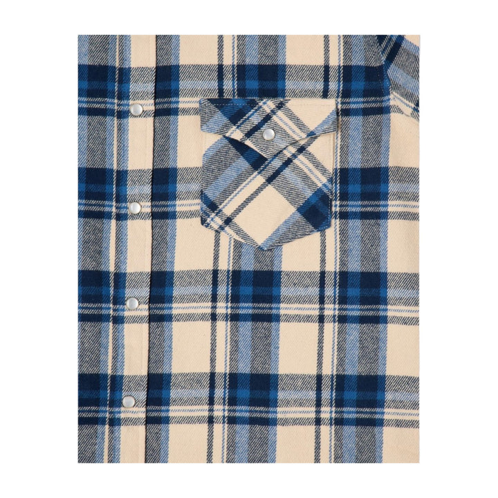 CAMISA WESTERN LS JAPAN AZUL MARINO / AZUL