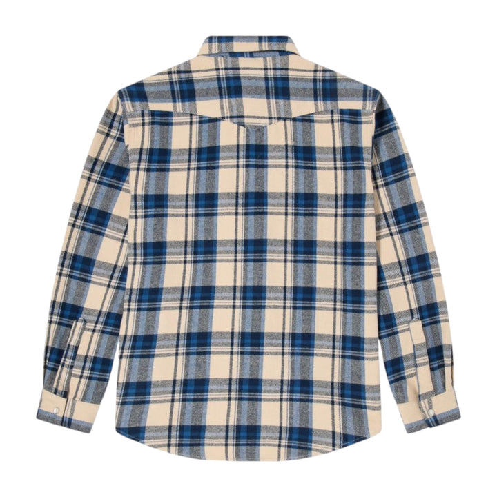CAMISA WESTERN LS JAPAN AZUL MARINO / AZUL