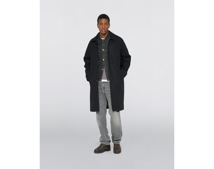 MAC WOOL COAT BLACK