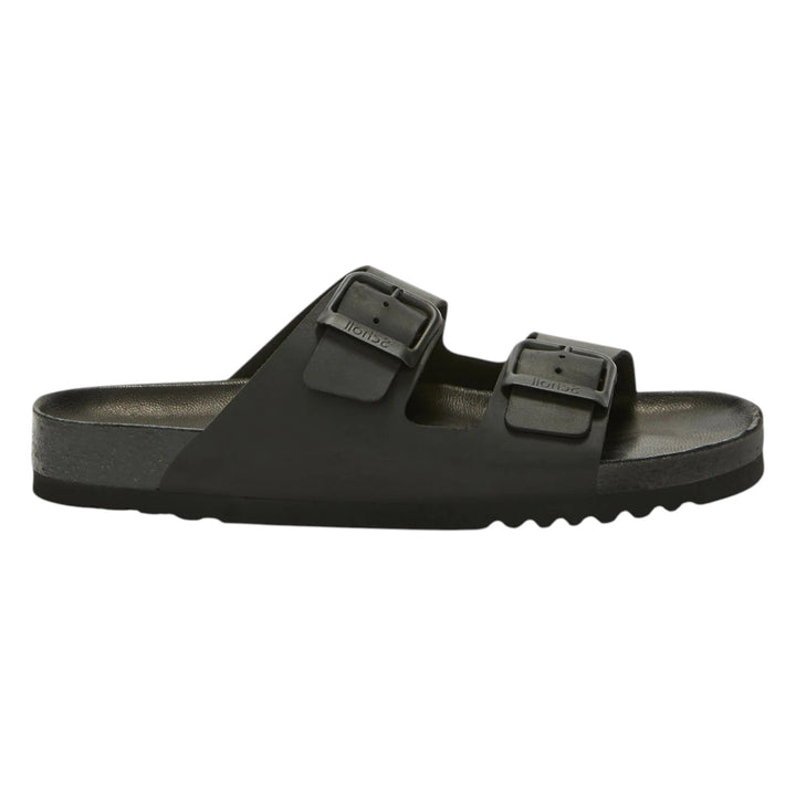 SANDALIAS JULIEN EN PIEL ENGRASADA NEGRO