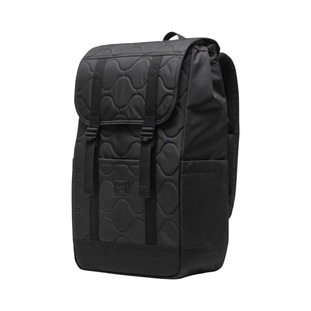 MOCHILA CAPSULE ACOLCHADA HERSCHEL RETREAT NEGRA