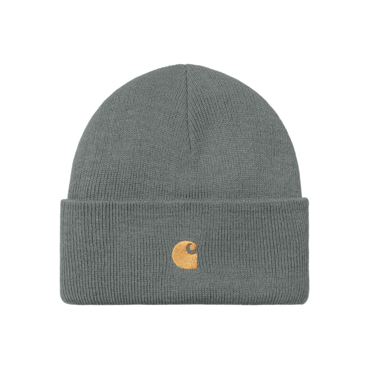 Gorro Chase de terciopelo verde/dorado