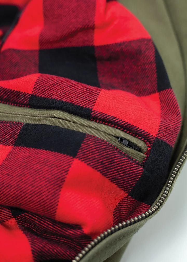 CHAQUETA DE SERVICIO VERDE