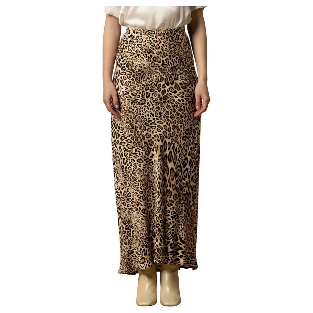 FALDA ANISSIA DE ESTAMPADO DE ANIMAL