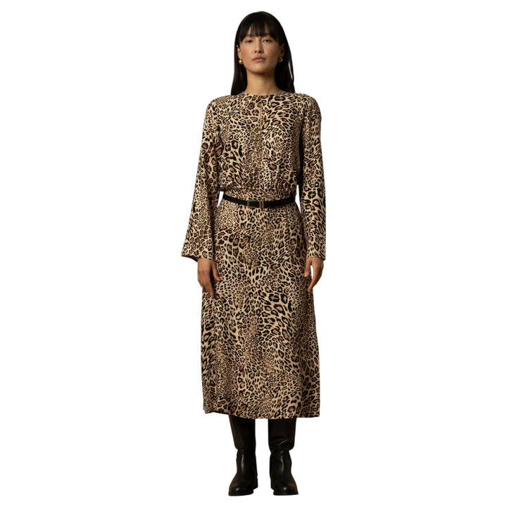 VESTIDO CALIXI CON ESTAMPADO DE MANCHAS