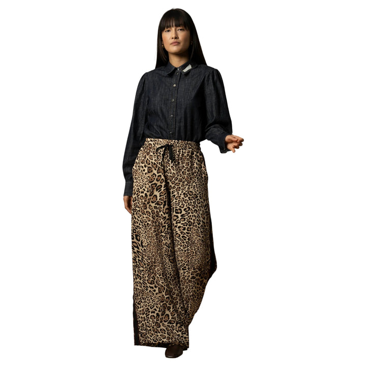 PANTALÓN ANIL MANCHADO